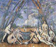 Paul Cezanne Large Bathers oil painting reproduction